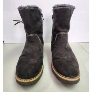 Bench Julie Boots Women Size 9 Gray 331047 Gorpcore Outdoor Cabin 2 Sided Zipper